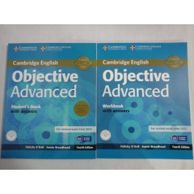 CAMBRIDGE ENGLISH - OBJECTIVE ADVANCED - (2 CARTI) - STUDENT'S BOOK WITH ANSWERS; WORKBOOK WITH ANSWERS - +CD 